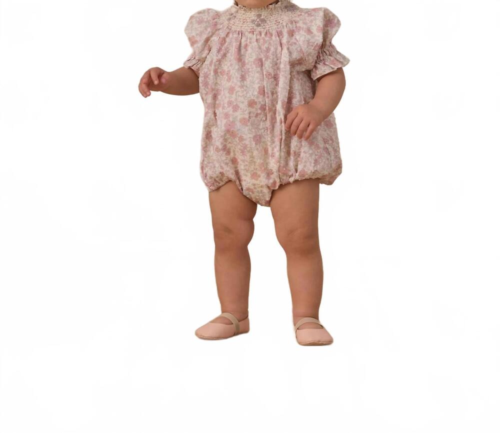 NEW NORALEE maddie romper in pastel garden